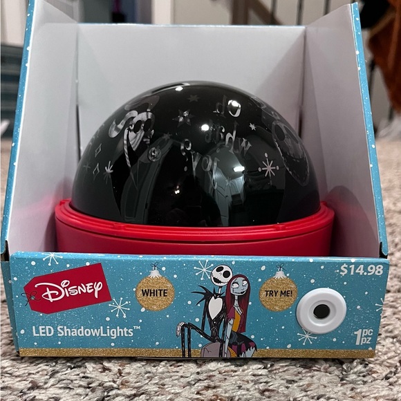 Gemmy Holiday Nightmare Before Christmas Led Shadow Rotating Lights Disney Gemmy New In Box